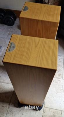 Monitor Audio Silver RS6 Floorstanding Speakers Natural Oak Fully Working