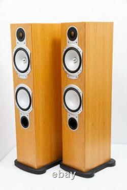 Monitor Audio Silver RS6 floorstanding speakers in Oak