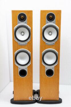 Monitor Audio Silver RS6 floorstanding speakers in Oak