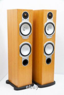 Monitor Audio Silver RS6 floorstanding speakers in Oak