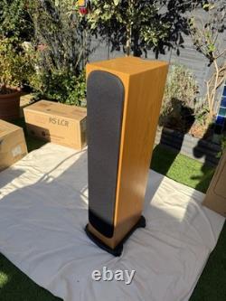 Monitor Audio Silver RS8 Floorstanding Speakers Cherry Orig. Boxes & Spikes