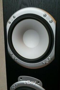 Monitor Audio Silver RS8 Main / Stereo Floorstanding Speakers Black Ash