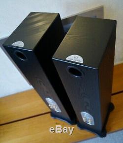 Monitor Audio Silver RS8 Main / Stereo Floorstanding Speakers Black Ash