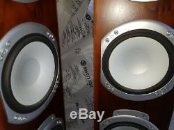 Monitor Audio Silver RS-8 Floorstanding Speakers Walnut VGC