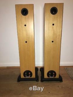 Monitor Audio Silver RX6 Floor Standing Speakers+Pair of RX1 Speaker-Natural Oak