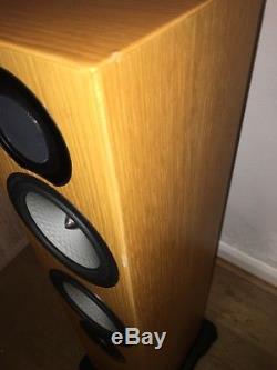 Monitor Audio Silver RX6 Floor Standing Speakers+Pair of RX1 Speaker-Natural Oak