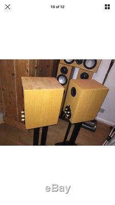 Monitor Audio Silver RX6 Floor Standing Speakers+Pair of RX1 Speaker-Natural Oak