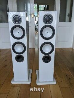 Monitor Audio Silver RX6 Floor Standing Speakers White