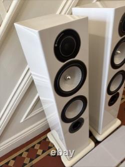 Monitor Audio Silver RX6 Floorstanding Speakers Gloss White Hifi YORK