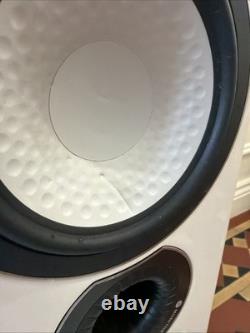 Monitor Audio Silver RX6 Floorstanding Speakers Gloss White Hifi YORK
