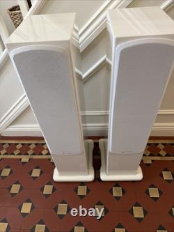 Monitor Audio Silver RX6 Floorstanding Speakers Gloss White Hifi YORK