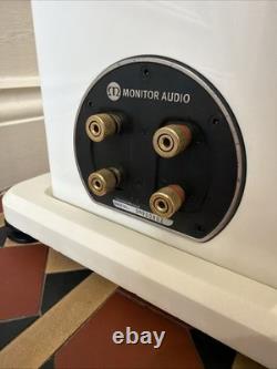 Monitor Audio Silver RX6 Floorstanding Speakers Gloss White Hifi YORK