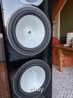 Monitor Audio Silver RX6 Floorstanding Speakers in Piano Black
