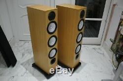 Monitor Audio Silver RX8 Floor standing stereo speakers bi wire bass