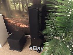 Monitor Audio Silver RX 6 Floorstanding Speakers Piano Gloss Black Excellent