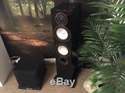 Monitor Audio Silver RX 6 Floorstanding Speakers Piano Gloss Black Excellent
