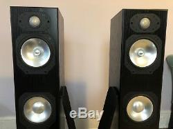 Monitor Audio Silver S6 Floor standing Speakers Black Pair