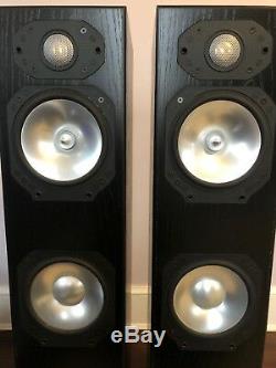 Monitor Audio Silver S6 Floor standing Speakers Black Pair