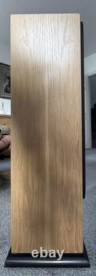 Monitor Audio Silver S8 Floor Standing Speakers Natural Oak Finish Pair