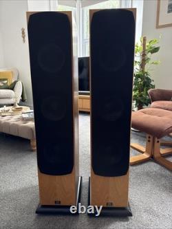 Monitor Audio Silver S8 Floor Standing Speakers Natural Oak Finish Pair