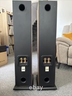 Monitor Audio Silver S8 Floor Standing Speakers Natural Oak Finish Pair