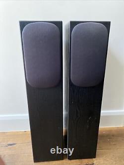 Monitor Audio Speakers Silver RS 5 Black Natural Oak Floorstanding Loudspeakers