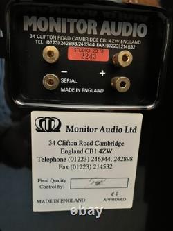 Monitor Audio Studio 20 SE Floor Standing Speakers Piano Finish Rosewood