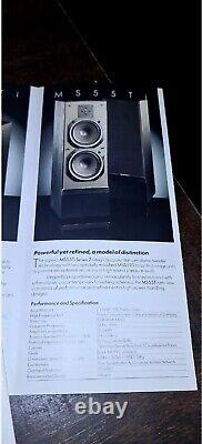 Mordaunt Short MS55TI Ser. 2 Rare Vintage 1980s Floor Standing Speakers Classics