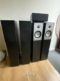 Mordaunt Short MS904 Avant Floor standing Speakers x4 Plus Alumni centre Speaker