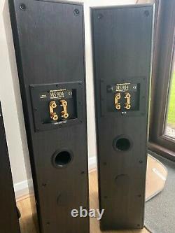 Mordaunt Short MS904 Avant Floor standing Speakers x4 Plus Alumni centre Speaker