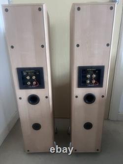 Mordaunt-Short MS914 Floorstanding Speakers Pair Maple Finish Hi-Fi Audiophile