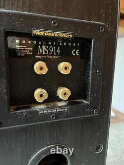 Mordaunt Short MS 914, Floor Standing Tower Speakers, Loudspeakers, Pair