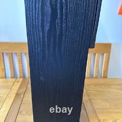 Mordaunt Short Ms25i Floor Standing Speakers Black And Oak Fully Tested And Work