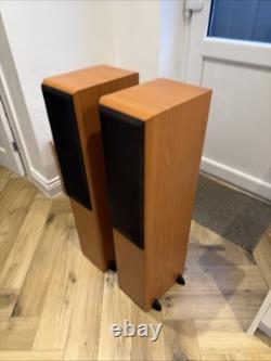 Mordaunt Short Ms 906 Floor Standing Speakers Oak Vintage Hifi York