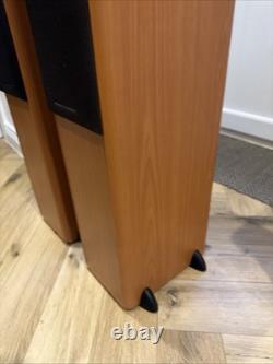 Mordaunt Short Ms 906 Floor Standing Speakers Oak Vintage Hifi York