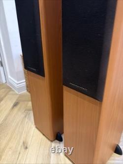 Mordaunt Short Ms 906 Floor Standing Speakers Oak Vintage Hifi York