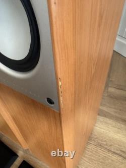 Mordaunt Short Ms 906 Floor Standing Speakers Oak Vintage Hifi York