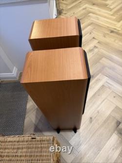 Mordaunt Short Ms 906 Floor Standing Speakers Oak Vintage Hifi York