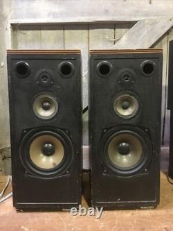 Mordaunt Short Pageant Series 3 Floor Standing Speakers 8 Ohms 3 Way Re-Foaming