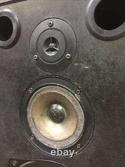 Mordaunt Short Pageant Series 3 Floor Standing Speakers 8 Ohms 3 Way Re-Foaming