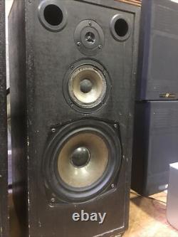 Mordaunt Short Pageant Series 3 Floor Standing Speakers 8 Ohms 3 Way Re-Foaming
