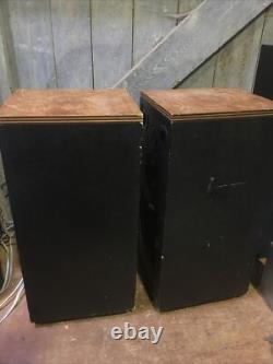 Mordaunt Short Pageant Series 3 Floor Standing Speakers 8 Ohms 3 Way Re-Foaming