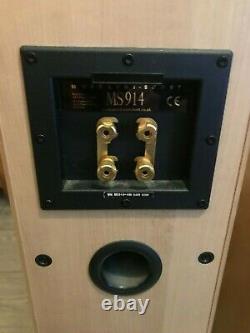 Mordaunt short floor standing speakers Maple