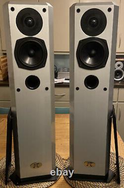 Musical Technology Kestrel Floor standing Stereo Speakers Extremely Rare Colour