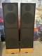 NAIM Ariva Floor Standing Speakers Pair Beech Full Working Order Wedge Design