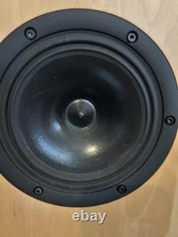 NAIM Ariva Floor Standing Speakers Pair Beech Full Working Order Wedge Design