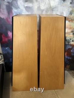 NAIM Ariva Floor Standing Speakers Pair Beech Full Working Order Wedge Design