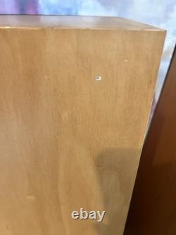 NAIM Ariva Floor Standing Speakers Pair Beech Full Working Order Wedge Design