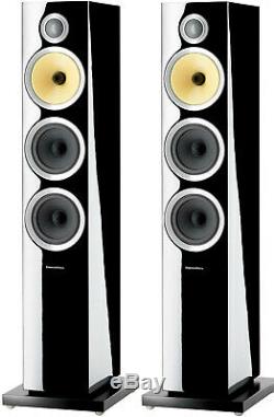 NEW B&W Bowers & Wilkins CM8 S2 Dual 5 3-Way Floorstanding Speaker Pair BLACK