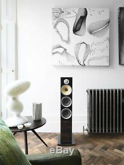 NEW B&W Bowers & Wilkins CM8 S2 Dual 5 3-Way Floorstanding Speaker Pair BLACK